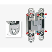 Šarka ukopavajuča sa poklopcima agb