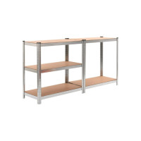 Metalna polica sa ivericom 180x90x40