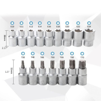 Gidore torx set 16/1 M2076
