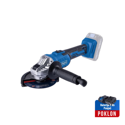 Aku brusilica sa bater.i punj.C-AG125-X Scheppach