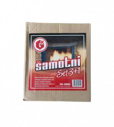 Šamotni set 3/1