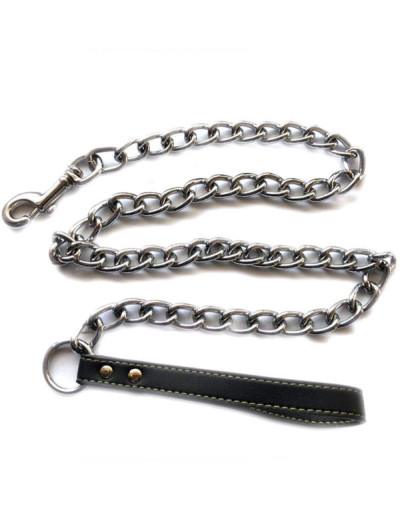 Povodac lanac kožni T