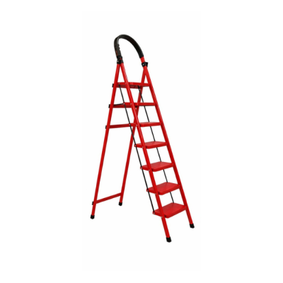 Merdevine sklopive crvene 7 gazišta