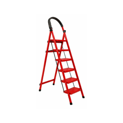 Merdevine sklopive crvene 6 gazišta